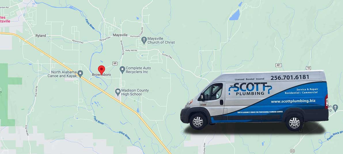 Scott Plumbing - Plumbing Services in Brownsboro, AL