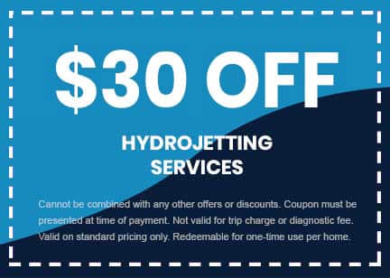 discount coupon on hydrojetting services