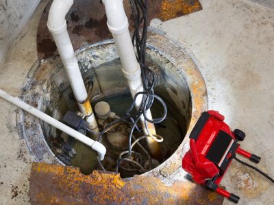 make sure the sump pump is working correctly